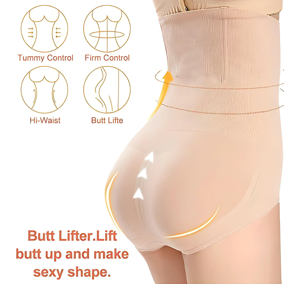 Emily High Waist Tummy Control Shapewear Panties