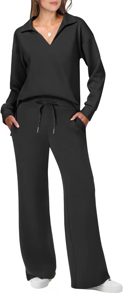 Diana Casual Long Sleeve Sweatsuits Sets