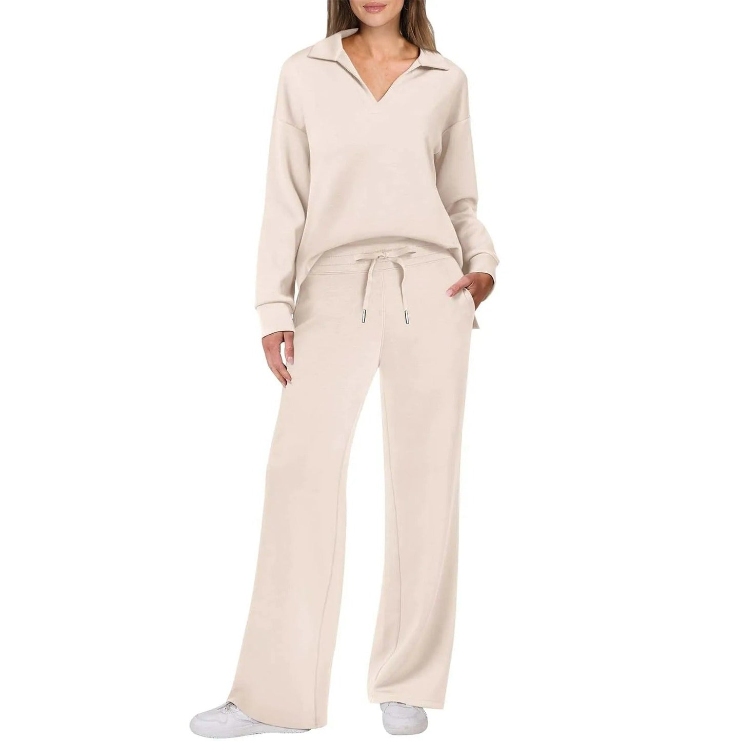 Diana Casual Long Sleeve Sweatsuits Sets