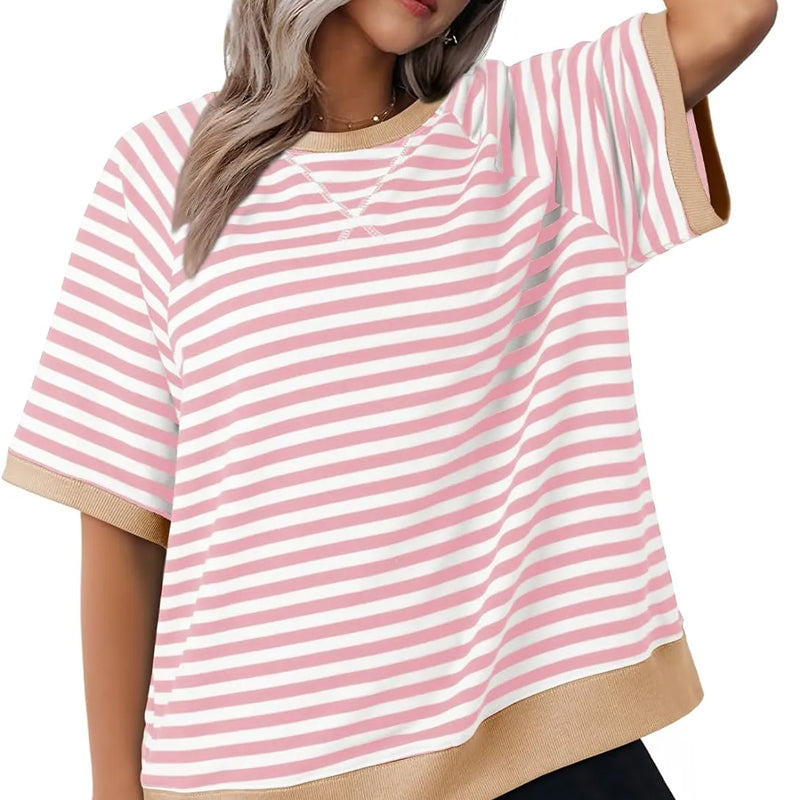 Camiseta listrada casual Emma